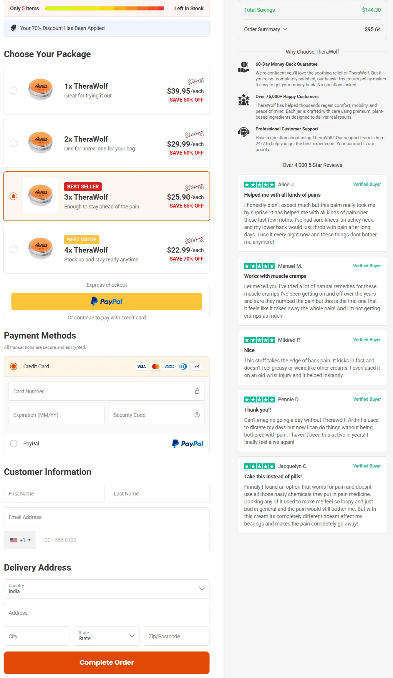 TheraWolf Relief Balm